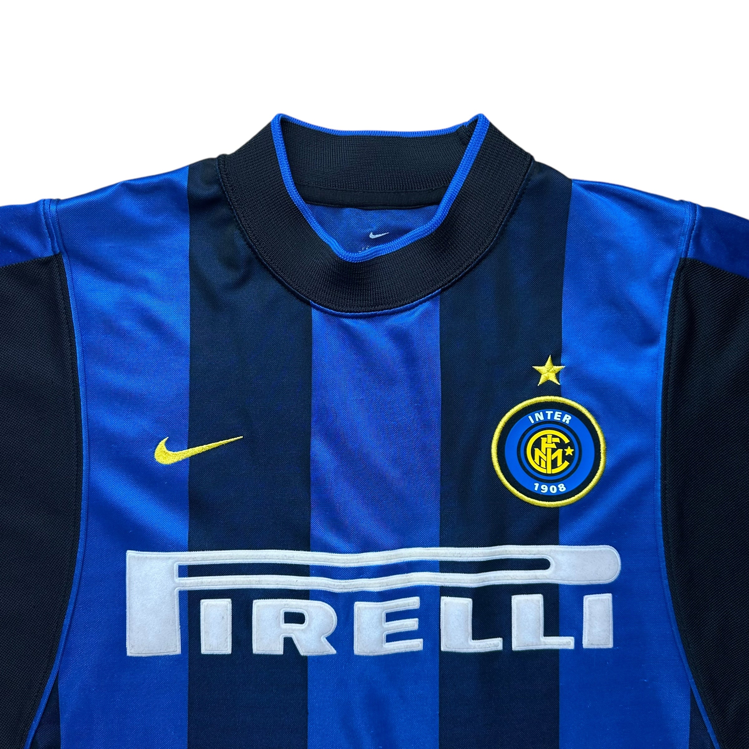 Inter Milan 2000-01 Home Shirt (S) Ronaldo #9